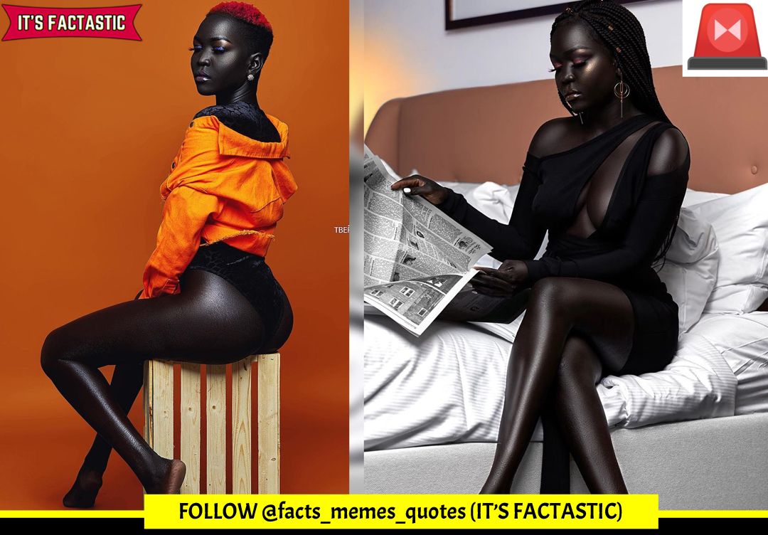 Fake news of Nyakim Gatwech having darkest skin tone on Earth
